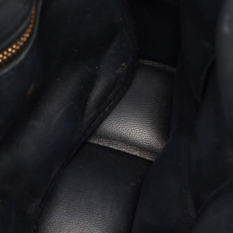 Pre Owned Bottega Veneta Black Intreccio Padded Leather Classic Cassette Shoulder Bag