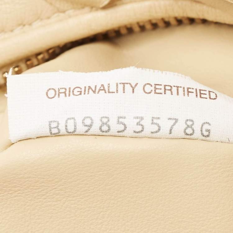Pre Owned Bottega Veneta Beige Intrecciato Suede Mini Jodie Hobo