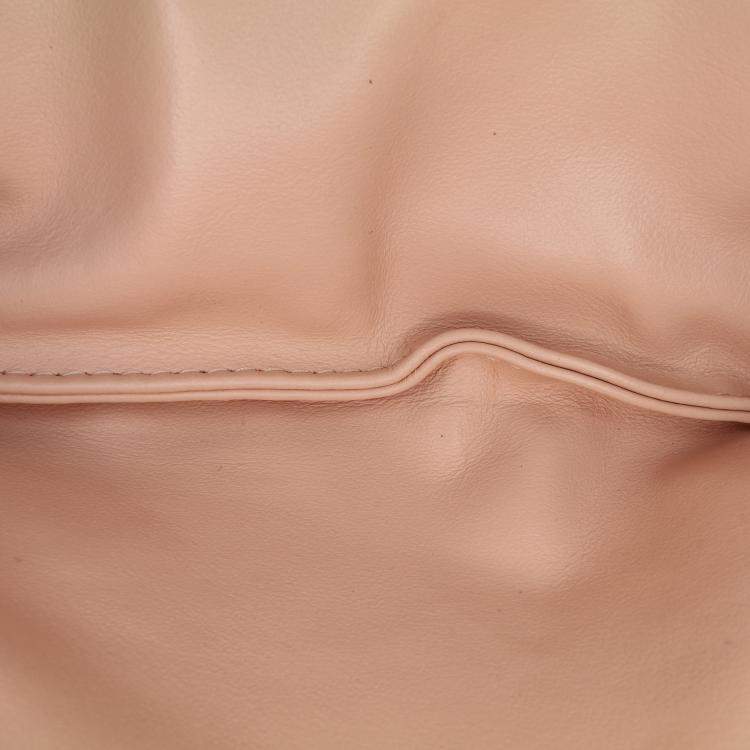 Pre Owned Bottega Veneta Pink Small Nappa Intrecciato Gemelli Hobo