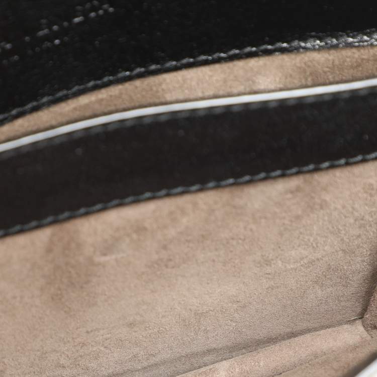 Pre Owned Bottega Veneta Brown/Black Karung Leather Montebello Shoulder Bag
