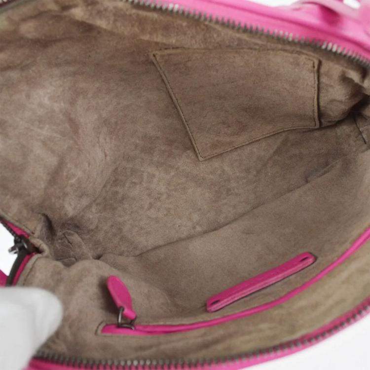 مملوكة مسبقًا Bottega Veneta Pink Intrecciato Crossbody Bag