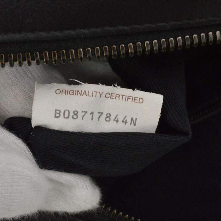Pre Owned Bottega Veneta Black Backpack