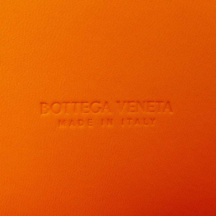 Pre Owned Bottega Veneta Brushed Calfskin Intrecciato Cradle Fold Over Shoulder Bag