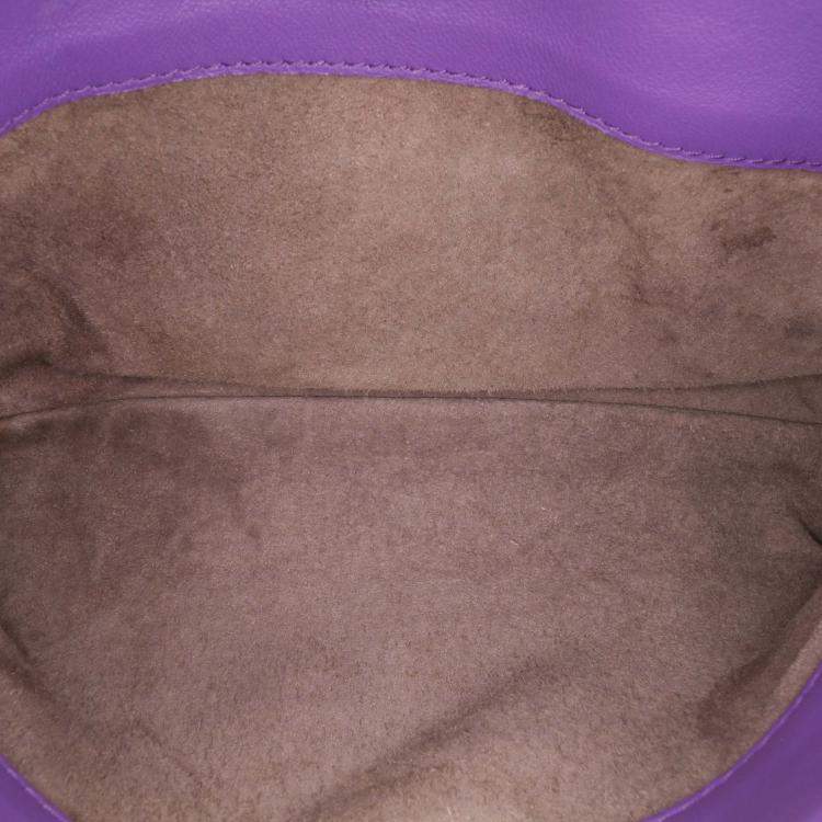 Pre Owned Bottega Veneta Baby Nappa Intrecciato Olimpia Crossbody