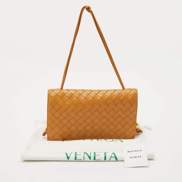 مملوكة مسبقًا Bottega Veneta Brown Intrecciato Leather Trio Shoulder Bag