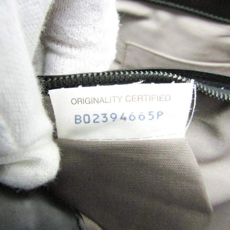 Pre Owned Bottega Veneta Intrecciato Black Leather Handbag 