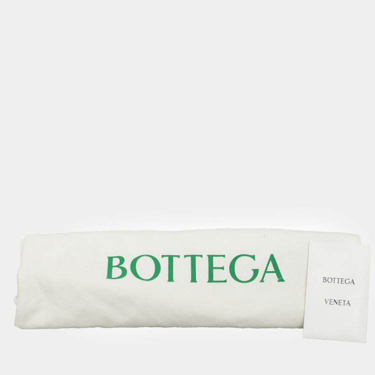 Pre Owned Bottega Veneta Curly Raffia Mini Pouch Bag in Yellow
