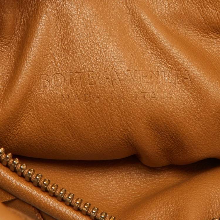 Pre Owned Bottega Veneta Brown Intrecciato Leather Mini Jodie Hobo