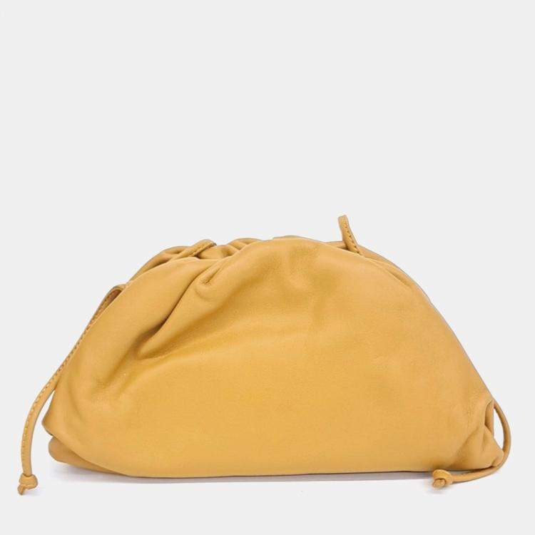 Pre Owned Bottega Veneta Leather Butter Calf Crossbody Bag