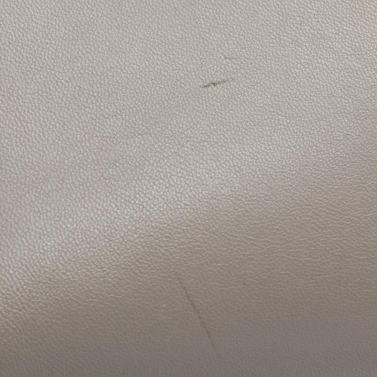 Pre Owned Bottega Veneta Tricolor Leather Small Piazza Bag
