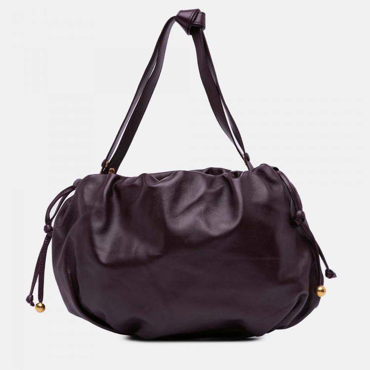 Pre Owned Bottega Veneta Medium Nappa The Bulb Shoulder Bag