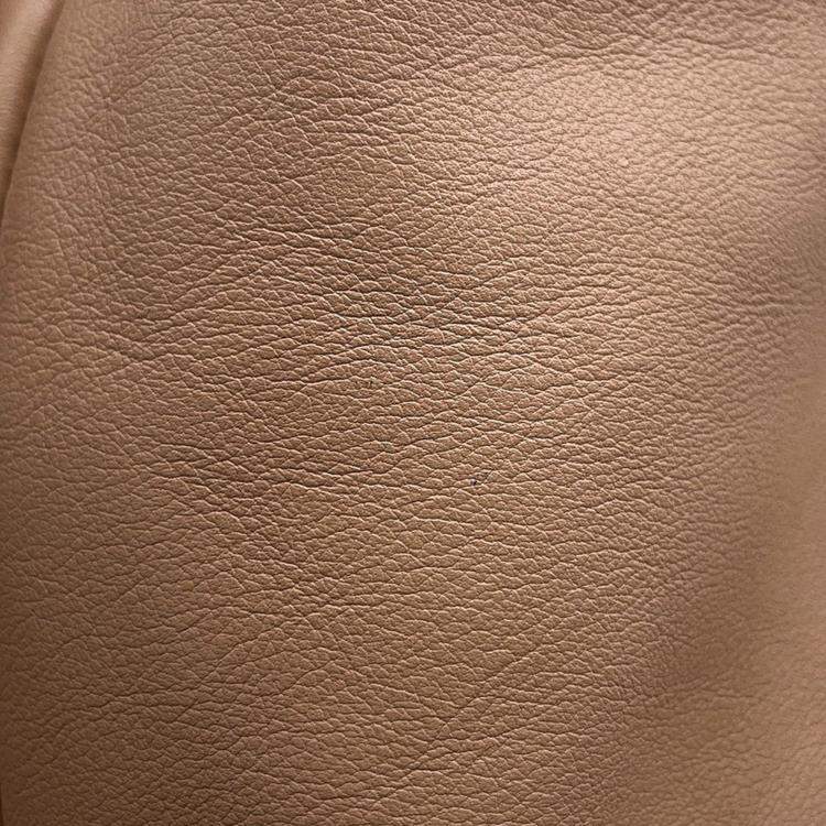 Pre Owned Bottega Veneta The Shoulderpouch Beige Leather Shoulder Bag