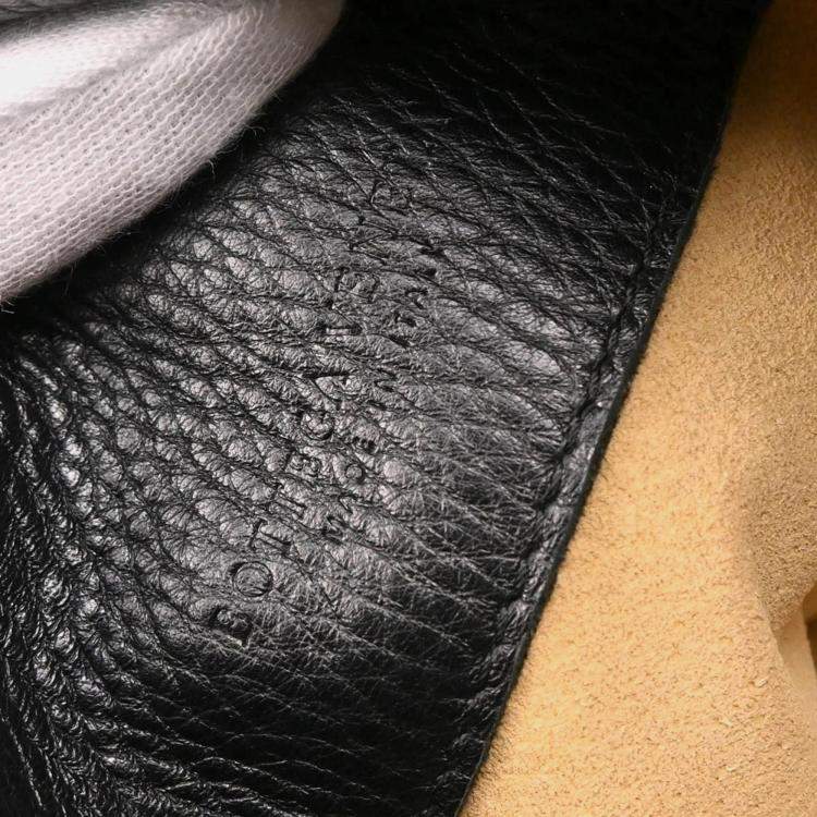 Pre Owned Bottega Veneta Black Intrecciato Tote Handbag