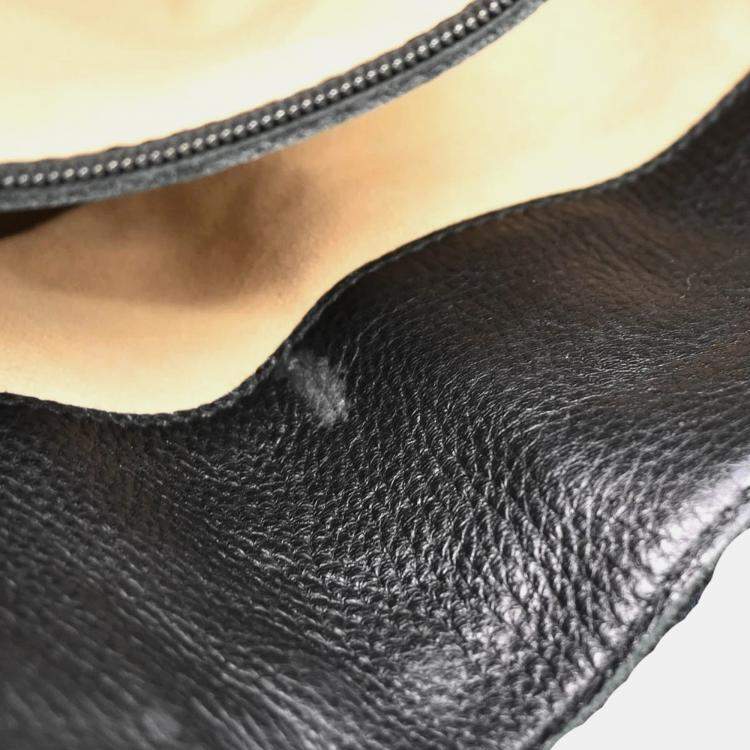 Pre Owned Bottega Veneta Black Intrecciato Tote Handbag