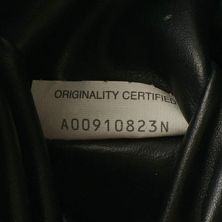 Pre Owned Bottega Veneta Black Intrecciato Leather Large Hop Shoulder Bag