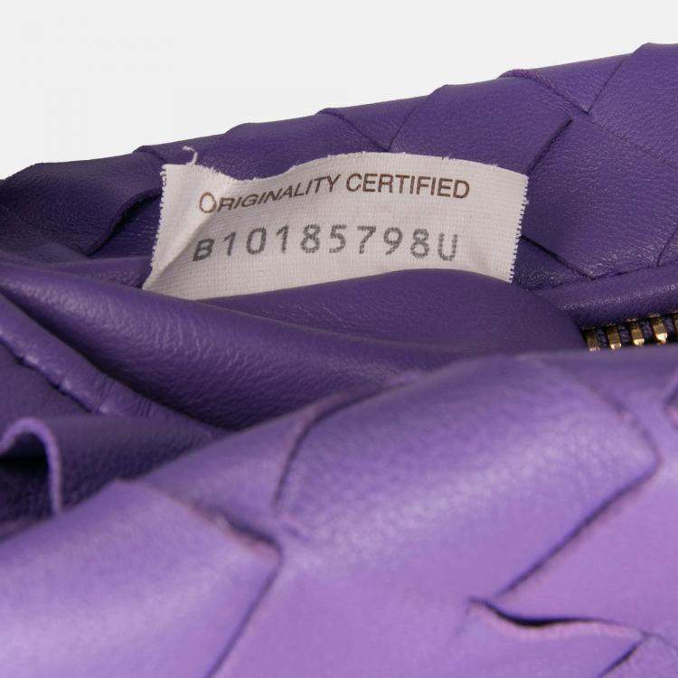 Pre Owned Bottega Veneta Mini Nappa Intrecciato Jodie