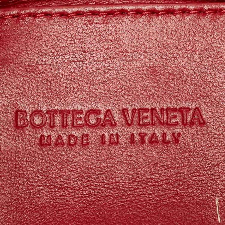 Pre Owned Bottega Veneta Brown Intrecciato Leather Candy Arco Tote