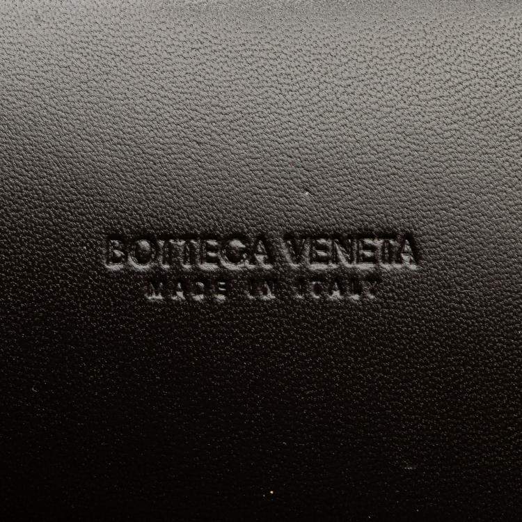 Pre Owned Bottega Veneta Brown Mini Nappa Intrecciato Tote
