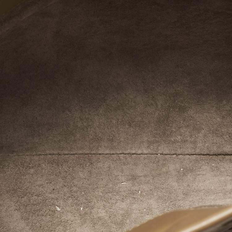Pre Owned Bottega Veneta Brown Intrecciato Leather Small Roma Tote