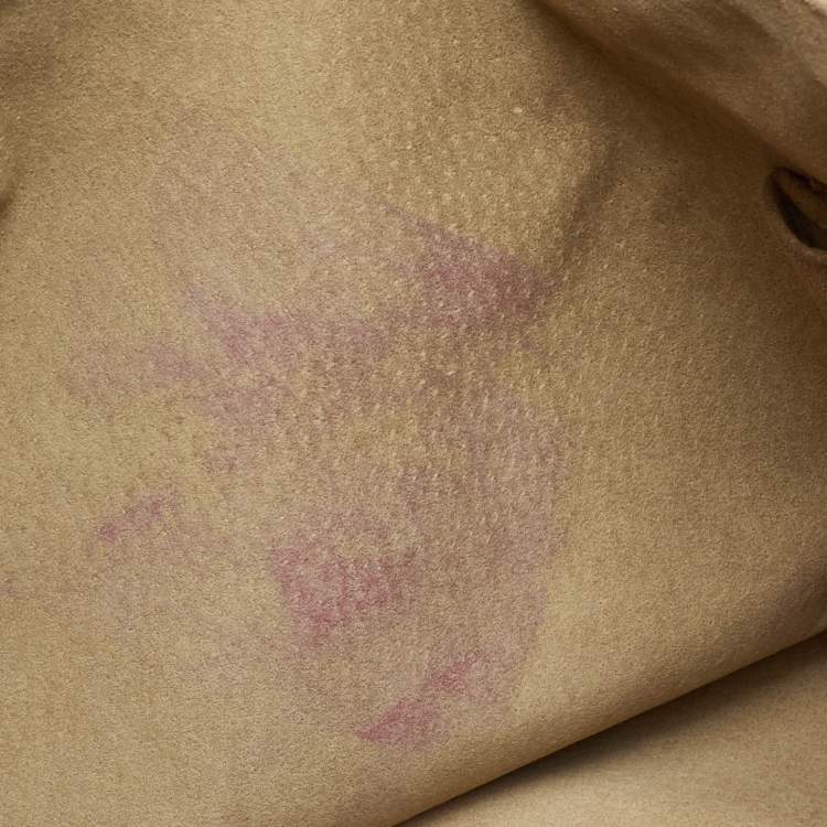 Pre Owned Bottega Veneta Beige Intrecciato Leather Medium Cesta Tote