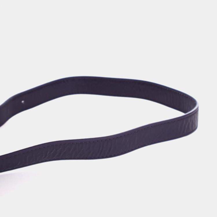 Pre Owned Bottega Veneta Purple Cassette Bag