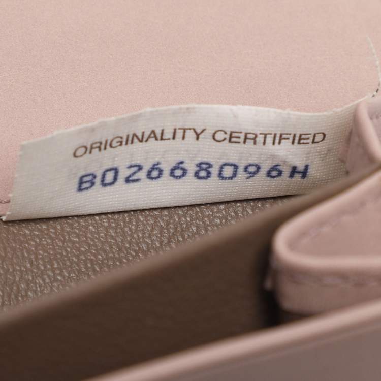 مملوكة مسبقًا Bottega Veneta Blush Pink Intrecciato Leather Continental Wallet