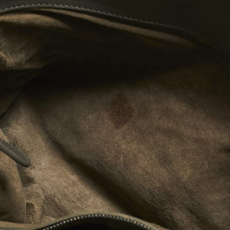 Pre Owned Bottega Veneta Grey Intrecciato Leather Medium Roma Tote