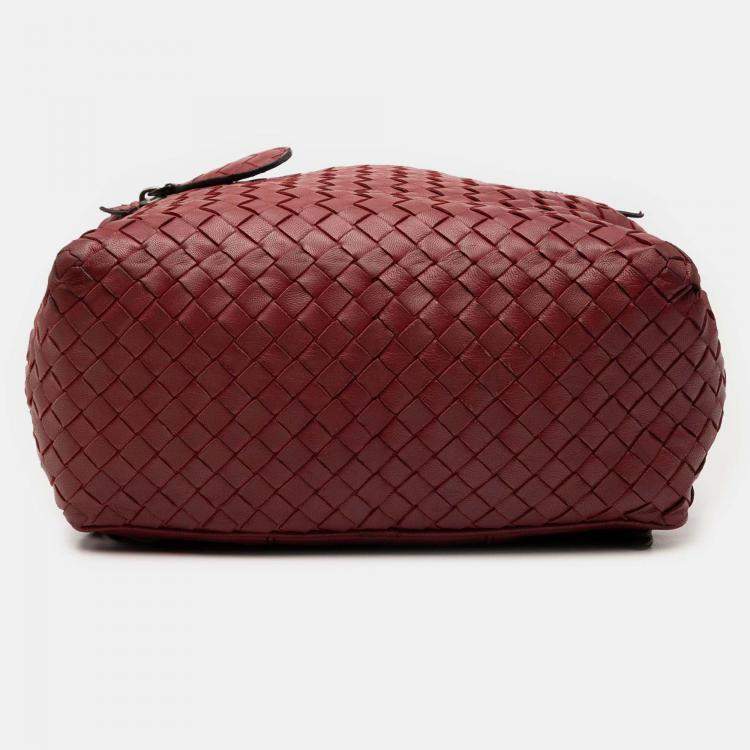 Pre Owned Bottega Veneta Nappa Intrecciato Backpack
