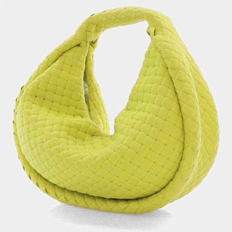 Pre Owned Bottega Veneta Mini Rubber Intrecciato Jodie