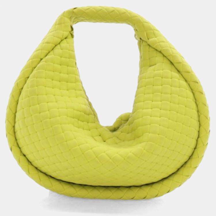 Pre Owned Bottega Veneta Mini Rubber Intrecciato Jodie