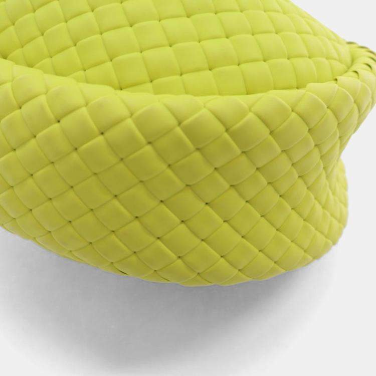 Pre Owned Bottega Veneta Mini Rubber Intrecciato Jodie