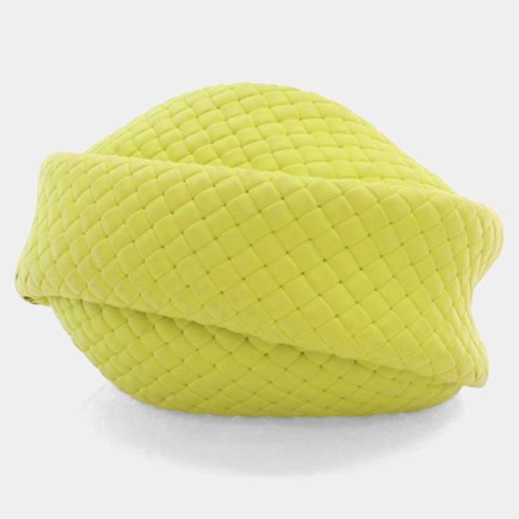 Pre Owned Bottega Veneta Mini Rubber Intrecciato Jodie