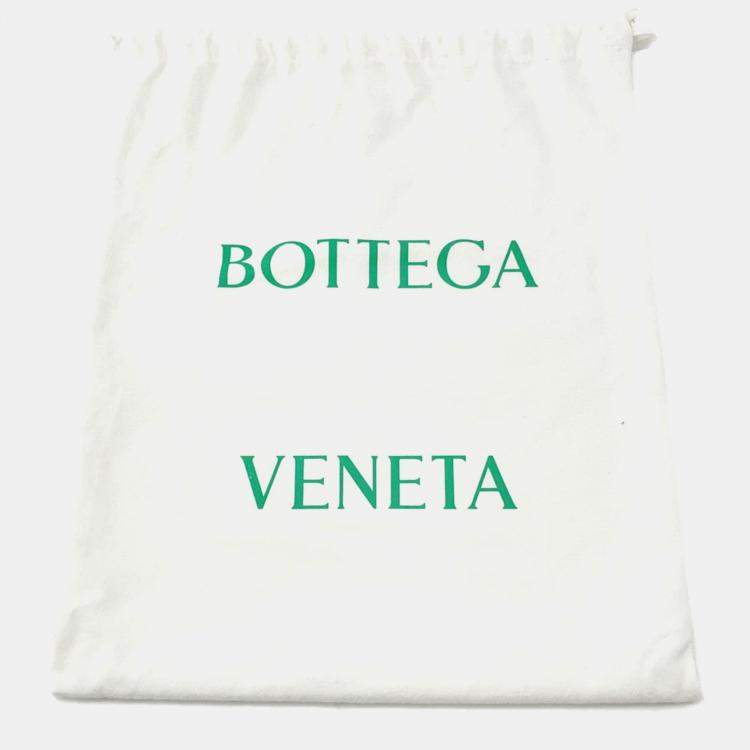 Pre Owned Bottega Veneta Cassette Shoulder Black Leather Size Mini