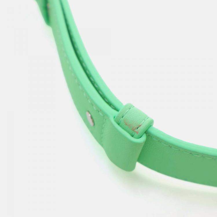 Pre Owned Bottega Veneta Lambskin Cassette Crossbody