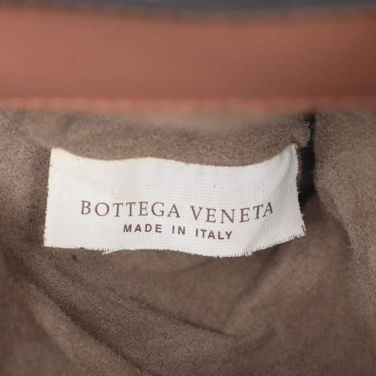 Pre Owned Bottega Veneta Piazza Small Multicolor Leather Top Handle Bag