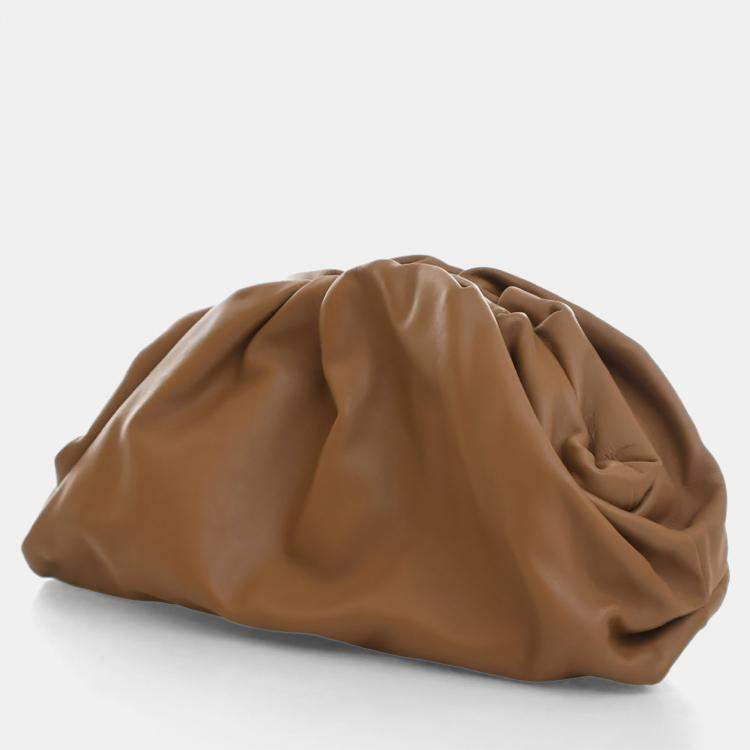 Pre Owned Bottega Veneta Lambskin The Pouch
