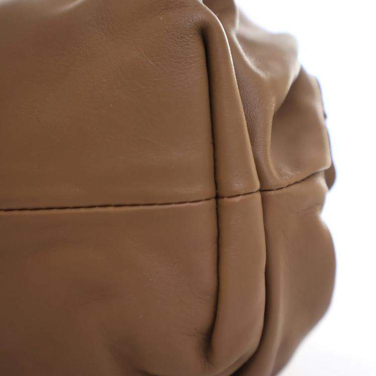 Pre Owned Bottega Veneta Lambskin The Pouch