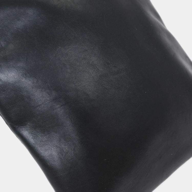 Pre Owned Bottega Veneta Black Shoulder Bag