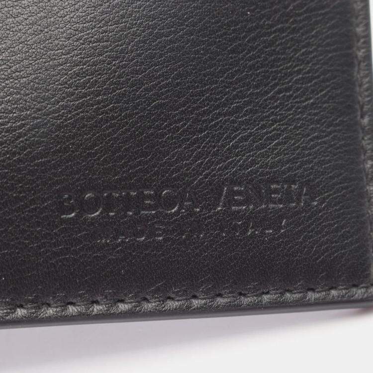 Pre Owned Bottega Veneta Small Pinacoteca Handbag Leather Black