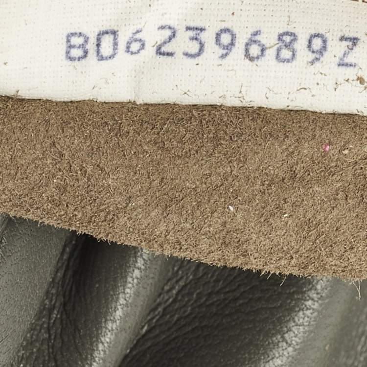 Pre Owned Bottega Veneta Olimpia Small Grey Intrecciato Leather Shoulder Bag