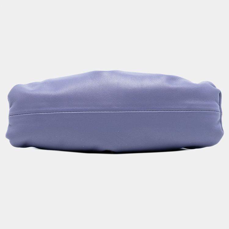 مملوكة مسبقًا Bottega Veneta Purple Lambskin The Mini Pouch Crossbody