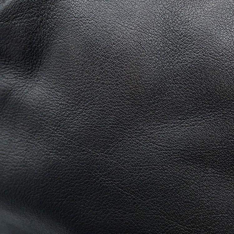 Pre Owned Bottega Veneta The Chain Pouch Shoulder Bag Black Leather