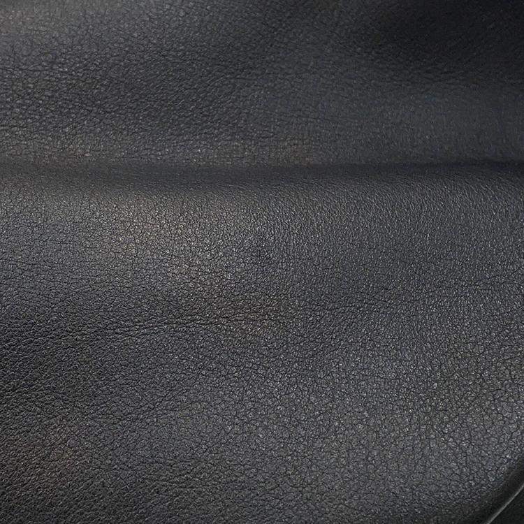 Pre Owned Bottega Veneta The Chain Pouch Shoulder Bag Black Leather