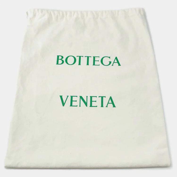 Pre Owned Bottega Veneta The Chain Pouch Shoulder Bag Black Leather