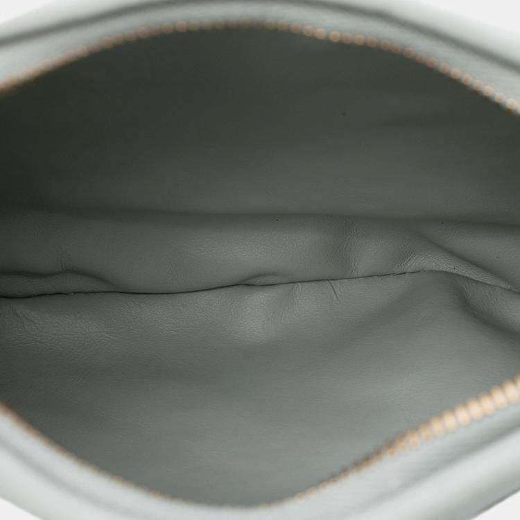 Pre Owned Bottega Veneta Small Bicolor Lambskin Intrecciato Gemelli Bag