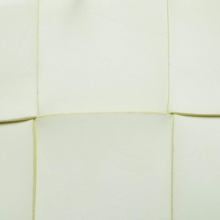 مملوكة مسبقًا Bottega Veneta Arco Mini Mint Green Intreccio Leather Tote