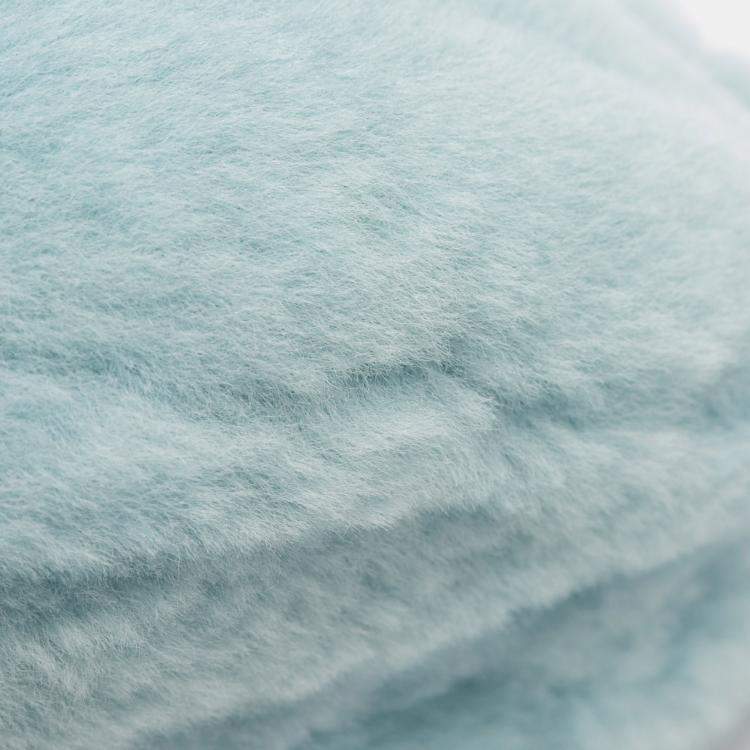 Pre Owned Bottega Veneta Light Blue Mini Shearling Jodie