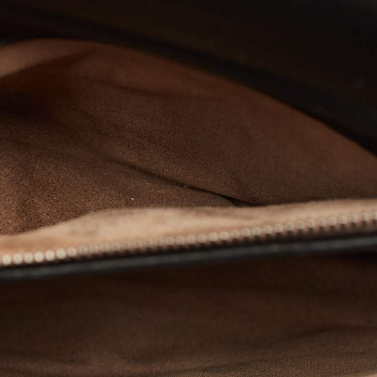 مملوكة مسبقًا Bottega Venetta Mezzaluna Black Intrecciato Leather Bag