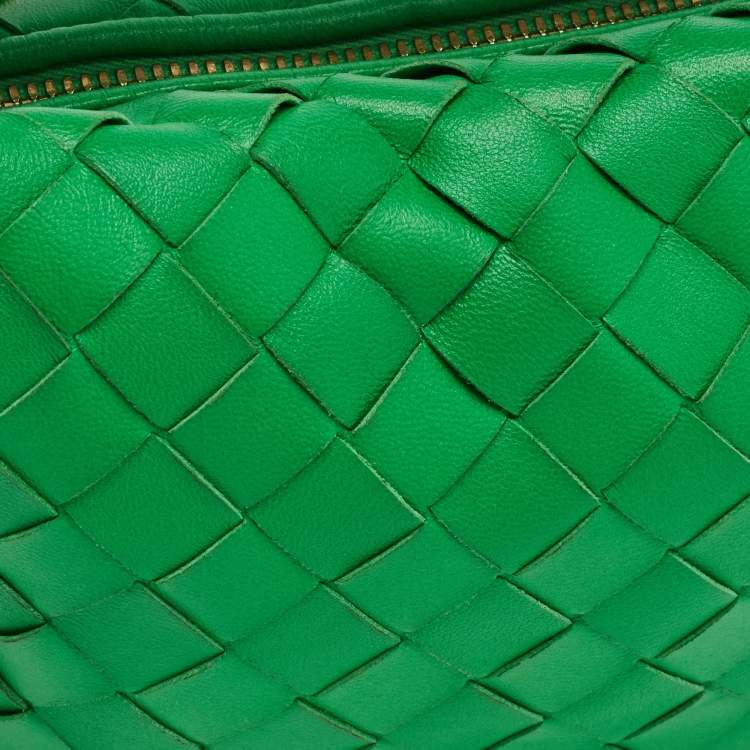 مملوكة مسبقًا Bottega Veneta Jodie Mini Intrecciato Leather Hobo