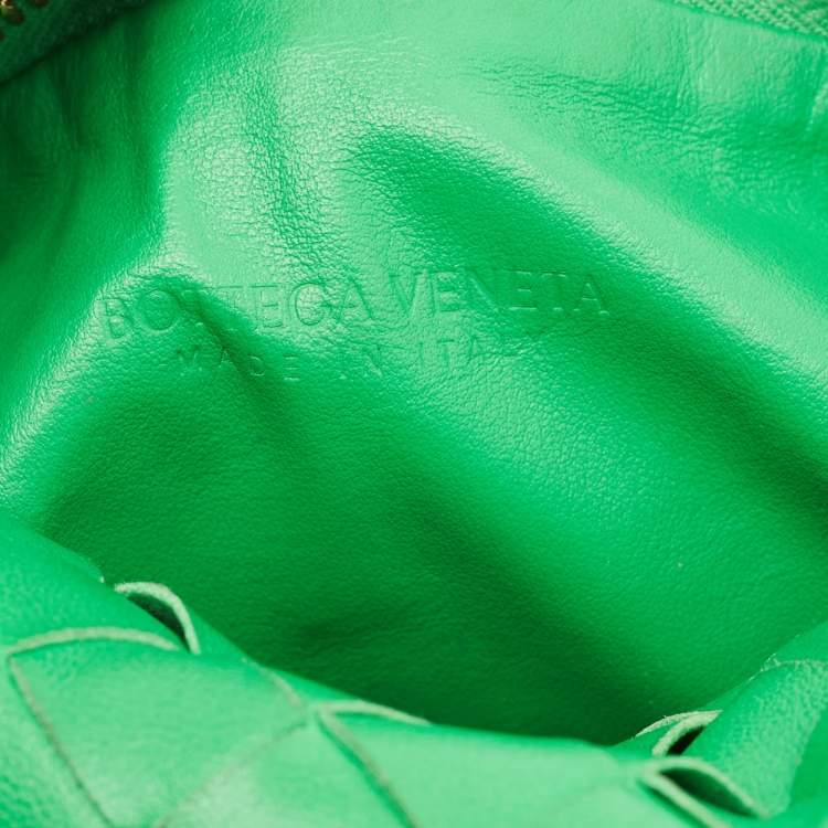 مملوكة مسبقًا Bottega Veneta Jodie Mini Intrecciato Leather Hobo